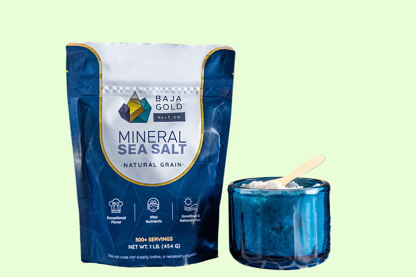 Baja Gold Sea Salt 1lb