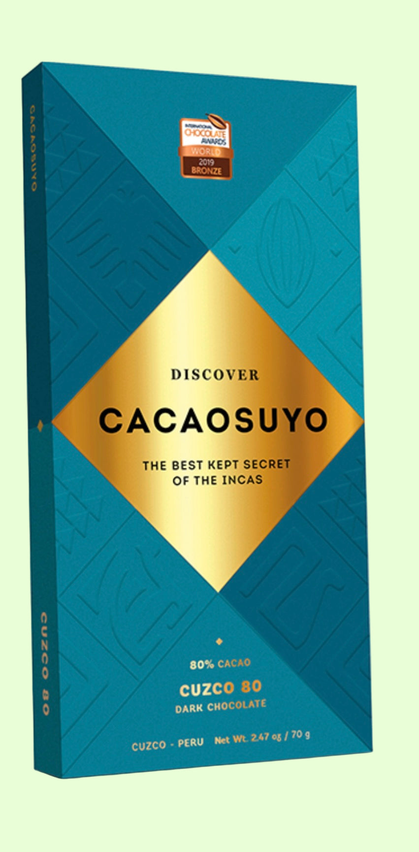 Cacaosuyo Cuzco 80% Chocolat Noir