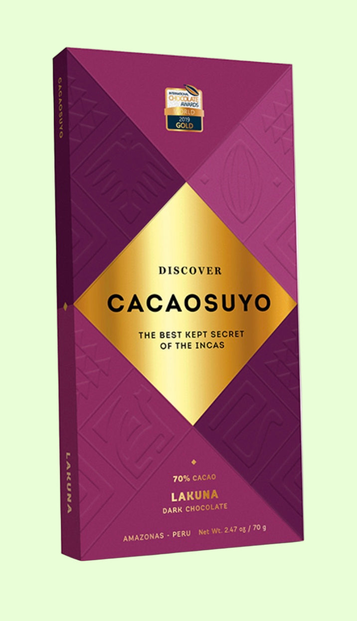 Cacaosuyo Lakuna 70% Chocolat Noir