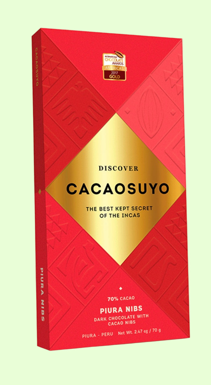 Cacaosuyo Piura Nibs 70% Chocolat Noir