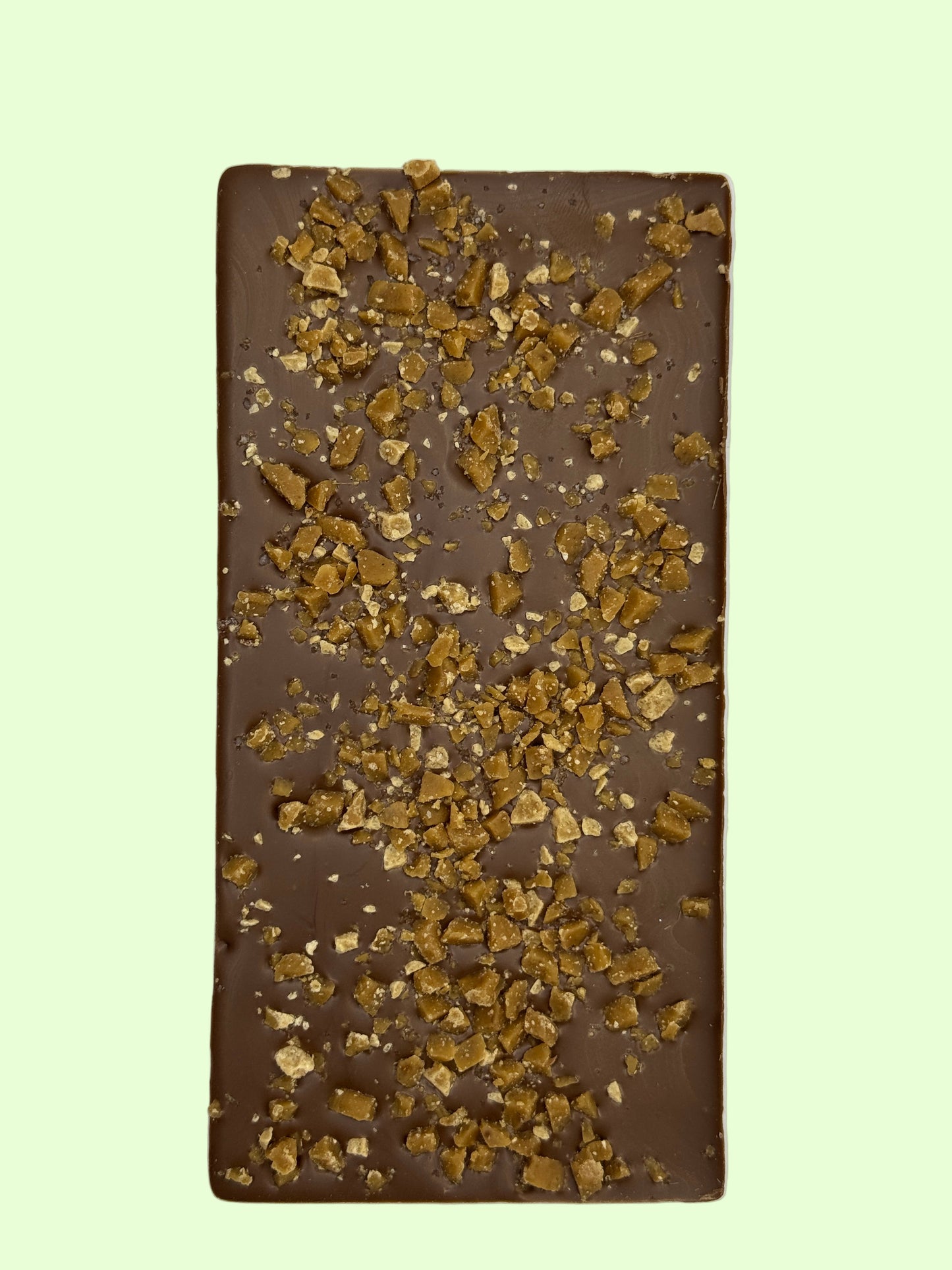 Tablette de chocolat au caramel salé