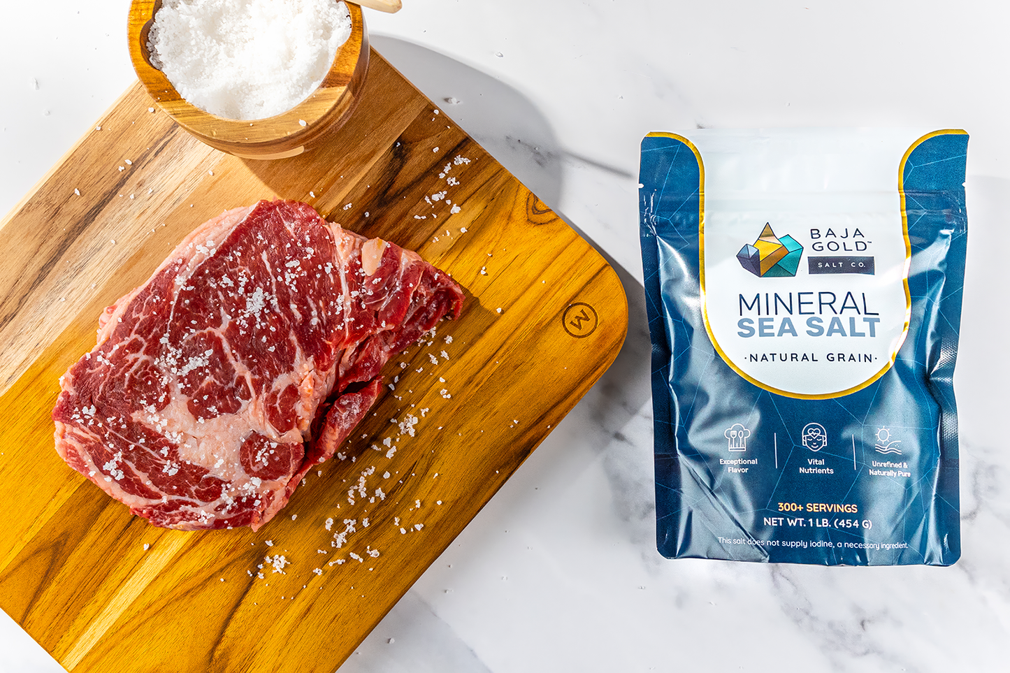 Baja Gold Sea Salt 1lb