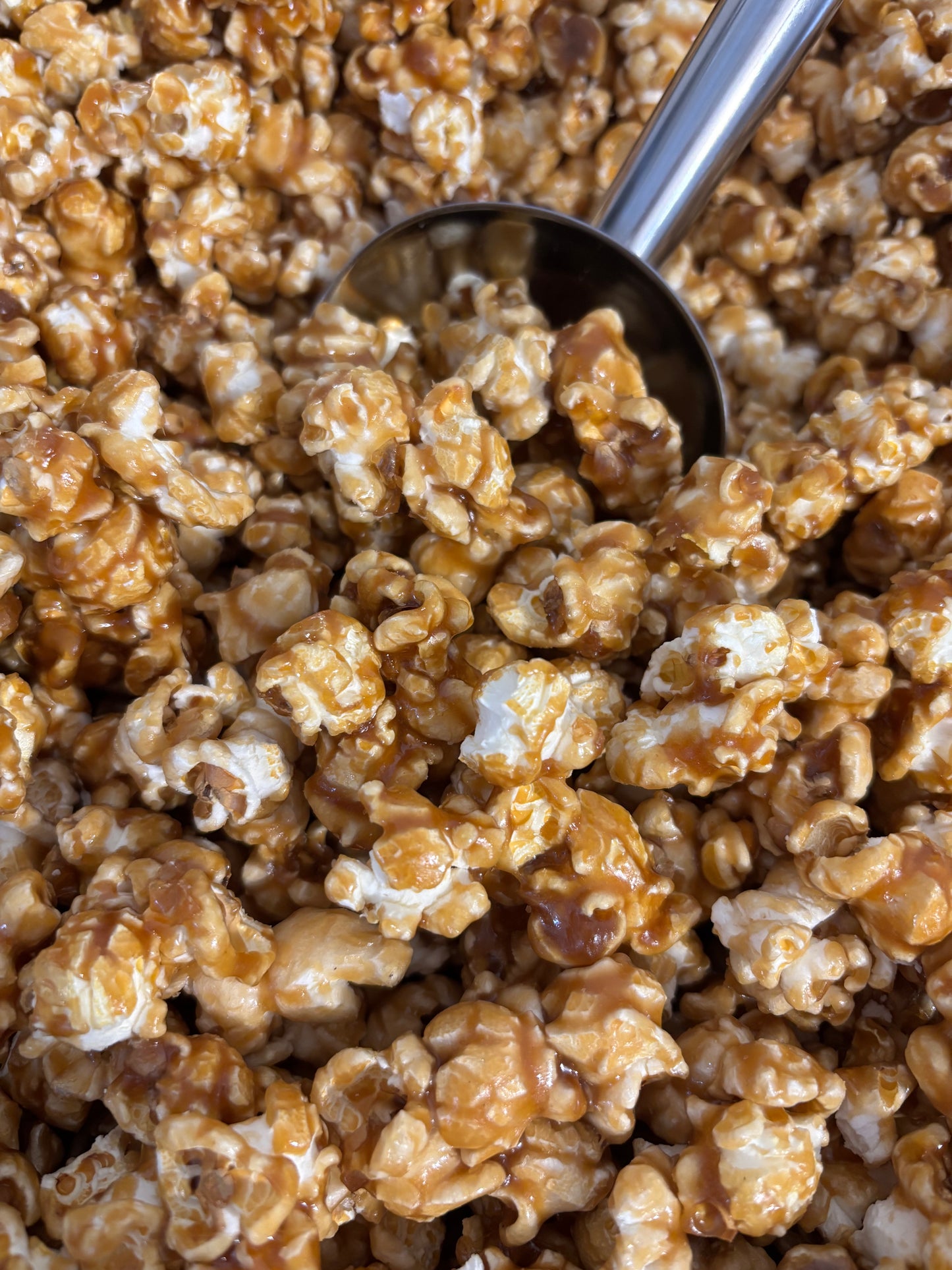 Popcorn et caramel