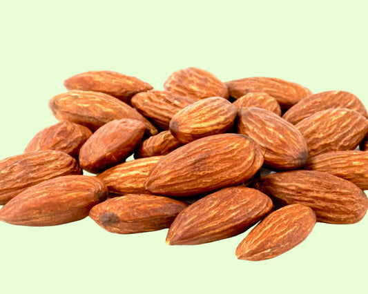 Amandes grillées à sec