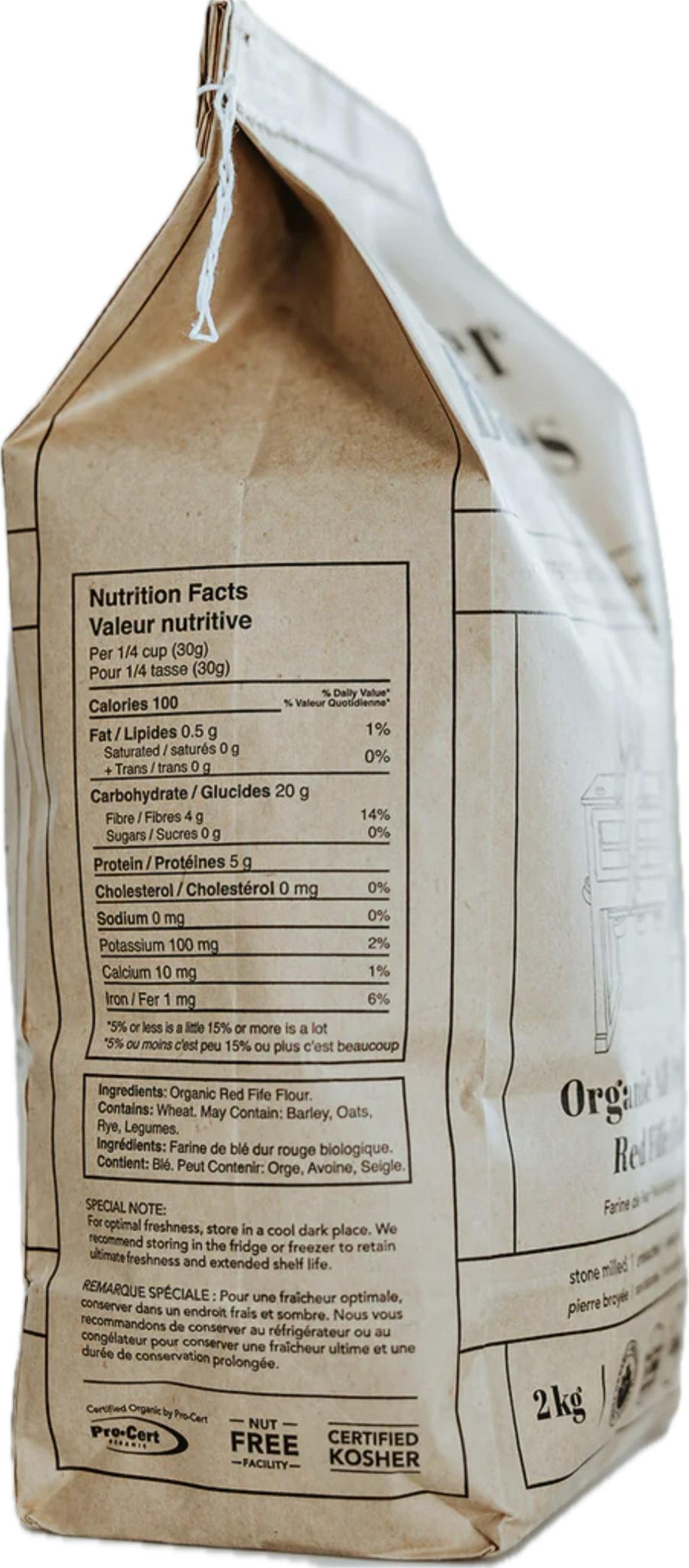 Organic All-Purpose Red Life Flour